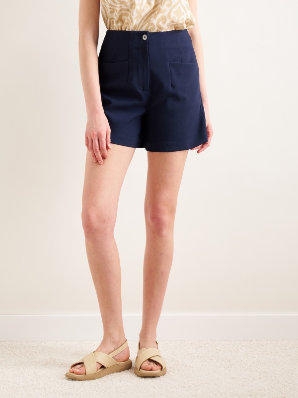 Шорты с вискозой - G022SZ0310PETIT Бермуды жен. (VR033, 36)