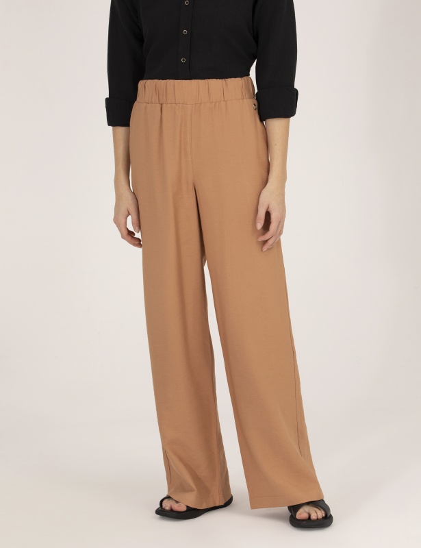 Брюки повседневные широкие - G022SZ0780PAREMI23Y-P Брюки жен. (VR233, 38)