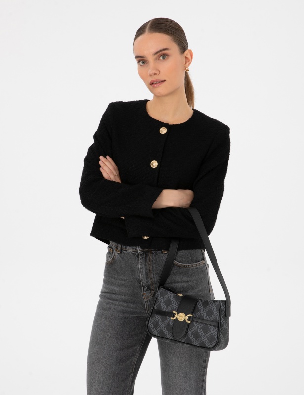 Сумка багет - A022SZ057OMUZSK25_05PCA25K514_ZCMN Сумка жен. (VR046)