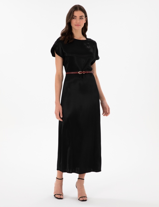 Платье макси с коротким рукавом - G022SZ0320MOIS Платье жен. (VR046, 42)