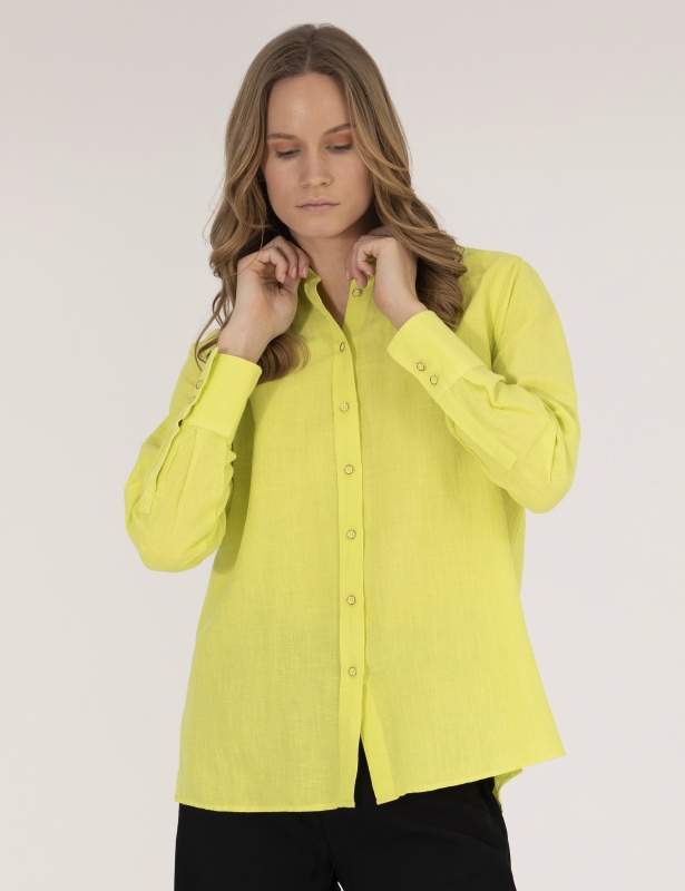 Рубашка классическая свободная - G022SZ0040KETO Сорочка жен. (VR232, 36)