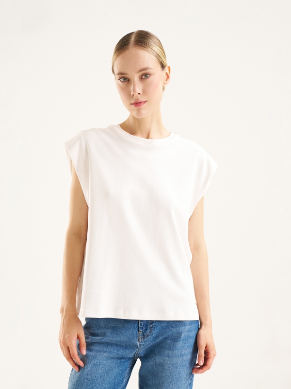 Футболка без рукавов - G022SZ0110CERA Футболка жен. (VR013, XS)