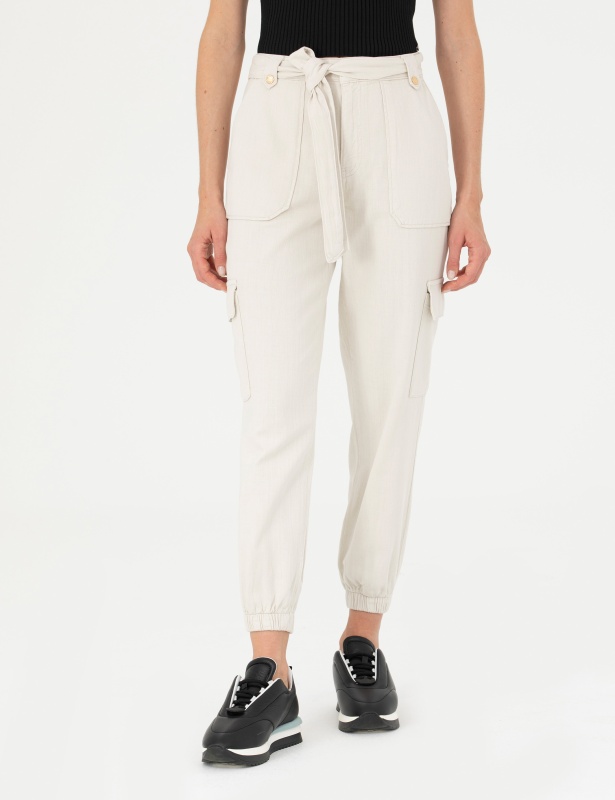 Джоггеры на поясе - G022SZ0780BORYA-23Y Брюки жен. (VR071, 38)