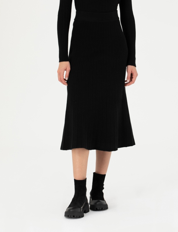 Юбка вязаная миди - G022SZ0TL0ORCHID-E Юбка жен. (VR046, S)