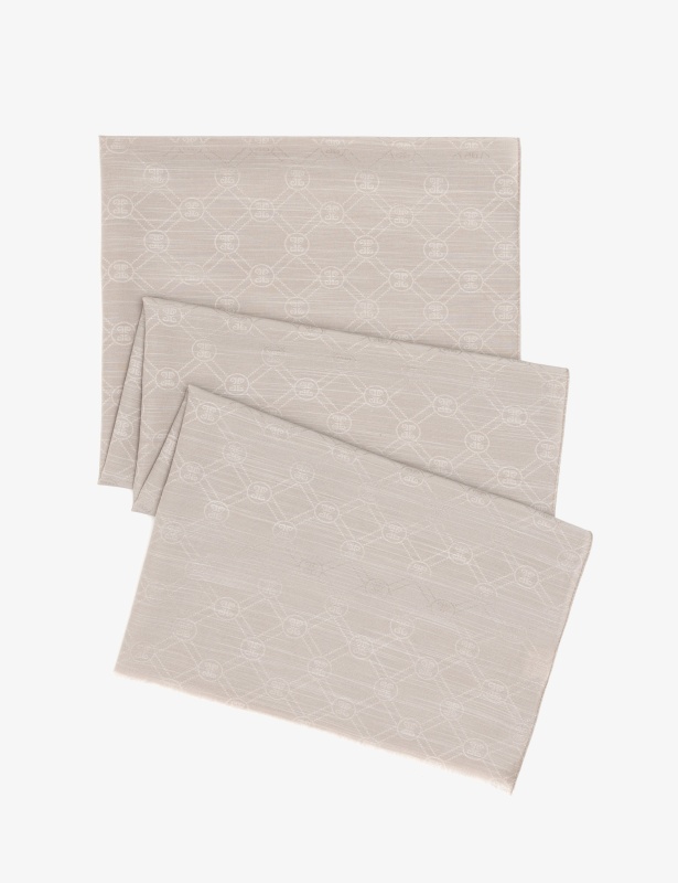 Шарф из смеси шелка и хлопка - A022SZ093SALKUBBEY Шарф жен. (VR019)