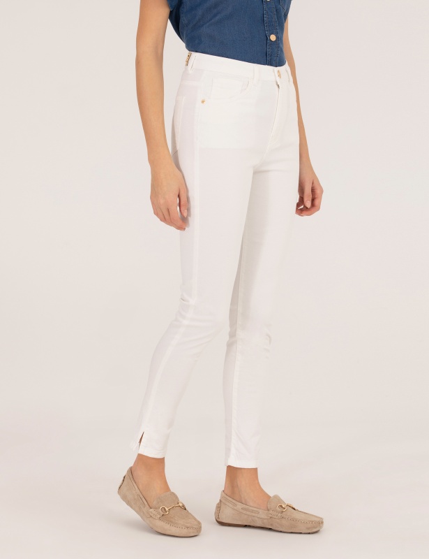 Джинсы укороченные зауженные - G022SZ0780DERIN-23Y Брюки жен. (VR019, 36)