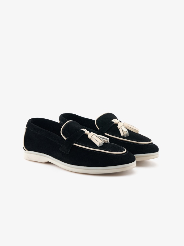 Лоферы замшевые с кисточкой - S072SZ0330Y23BATALS-LOA Обувь жен. (VR046, 37)