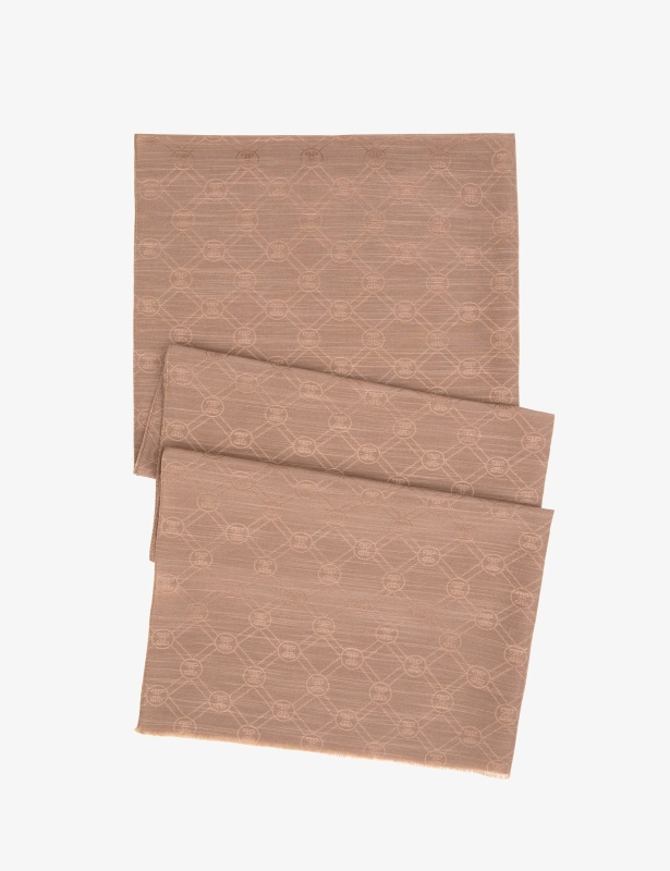 Шарф из смеси шелка и хлопка - A022SZ093SALKUBBEY Шарф жен. (VR052)