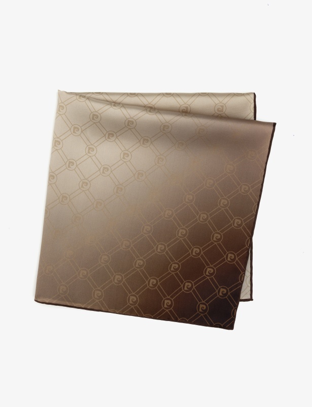 Платок шелковый с узором - A022SZ09393PAYIDAR_FLR Шарф жен. (VR052)