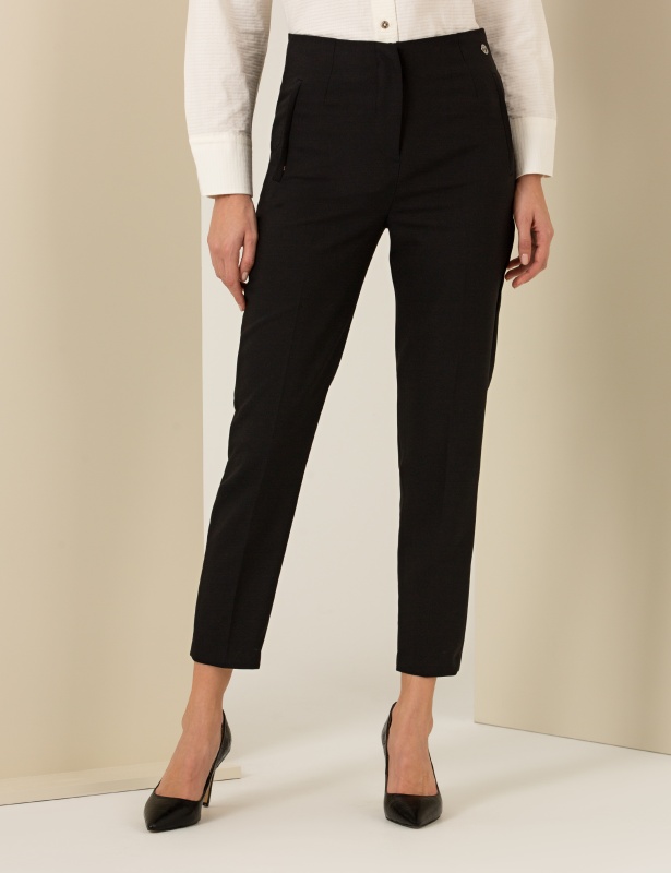 Брюки укороченные зауженные - G022SZ0030BASTE Брюки жен. (VR046, 36)