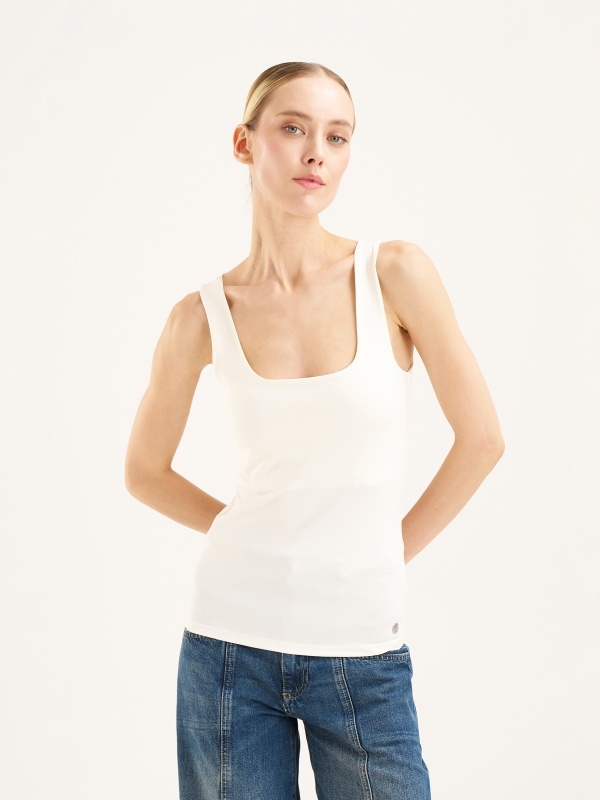 Топ в бельевом стиле - G022SZ0110SEDI Футболка жен. (VR019, XS)