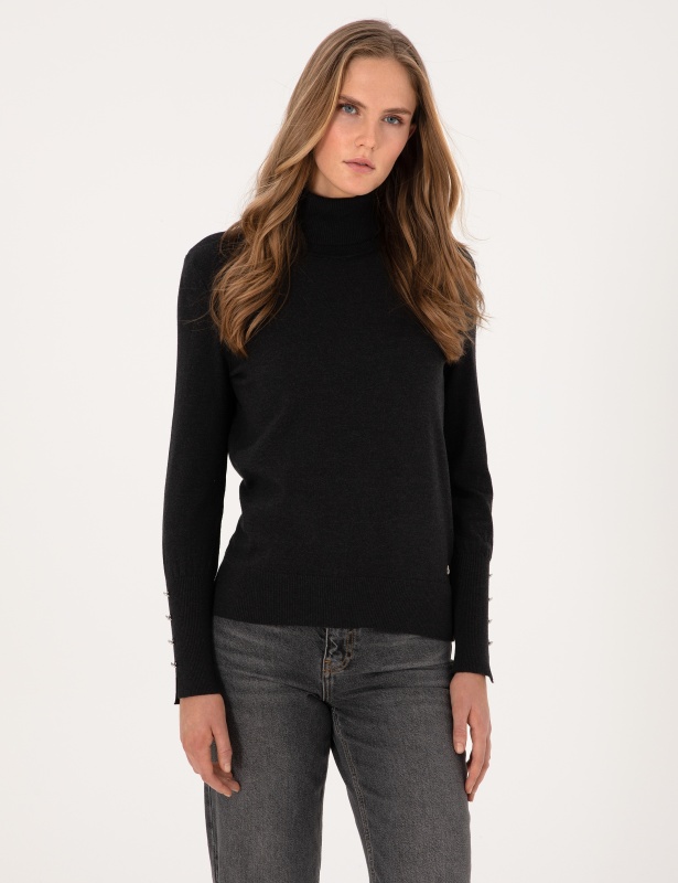 Водолазка базовая однотонная - G022SZ0TK0FORGE_25K Кофта жен. (VR006, M)