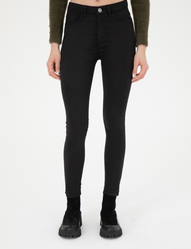 Джинсы укороченные зауженные - G022SZ0780DERIN-23K Брюки жен. (VR046, 36)