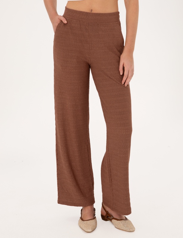 Брюки на резинке прямые - G022SZ0OP0TEGU_P Брюки спорт. жен. (VR029, 2XS)