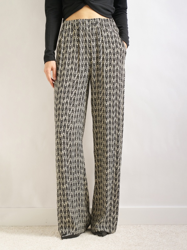 Брюки на резинке свободного кроя - G022SZ0780LONDI_P Брюки жен. (VR046, 36)