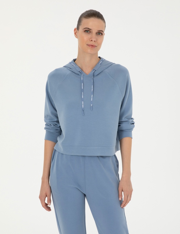 Худи укороченное - G022SZ0820PANTE_SW Толстовка жен. (VR028, S)