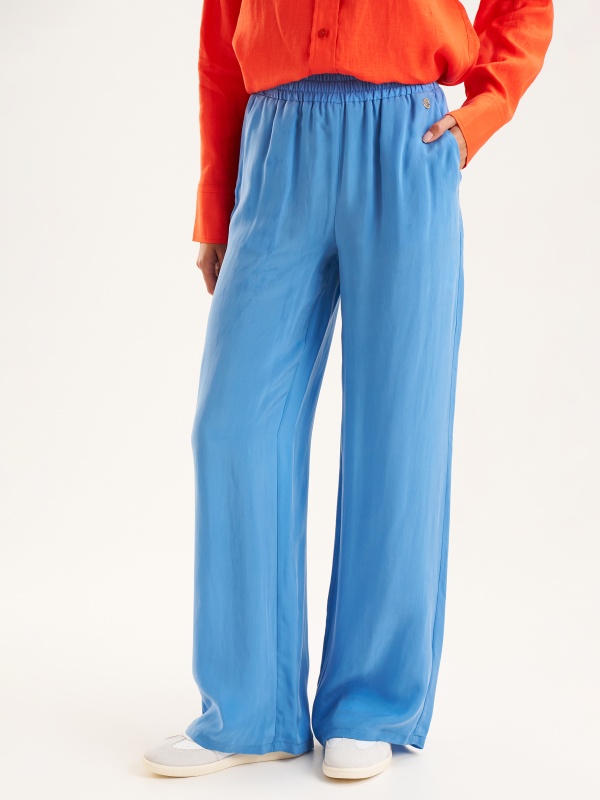 Брюки на резинке широкие - G022SZ0780PARENSO_P_25Y Брюки жен. (VR028, 36)