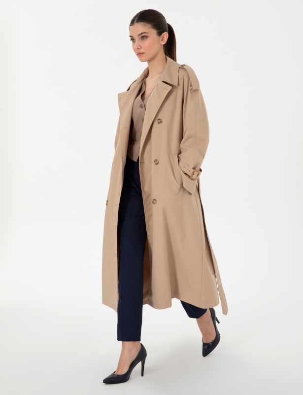 Плащ двубортный оверсайз - G022SZ0KS0CANNAL Куртка жен. (VR011, 42)