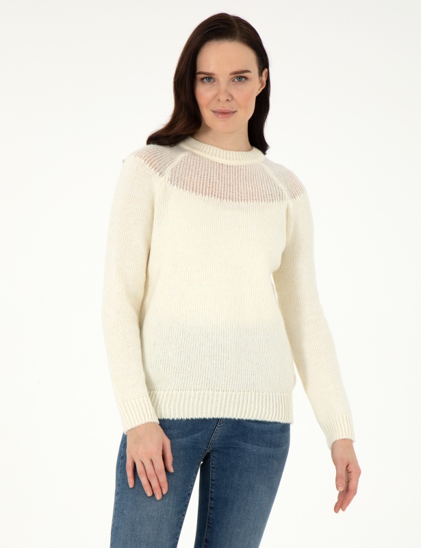 Свитер с добавлением шерсти - G022SZ0TK0PERAL Кофта жен. (VR019, L)