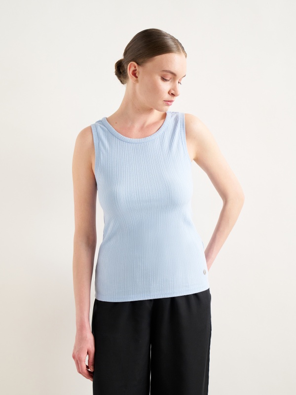 Топ в рубчик - G022SZ0110LAFES Футболка жен. (VR249, L)