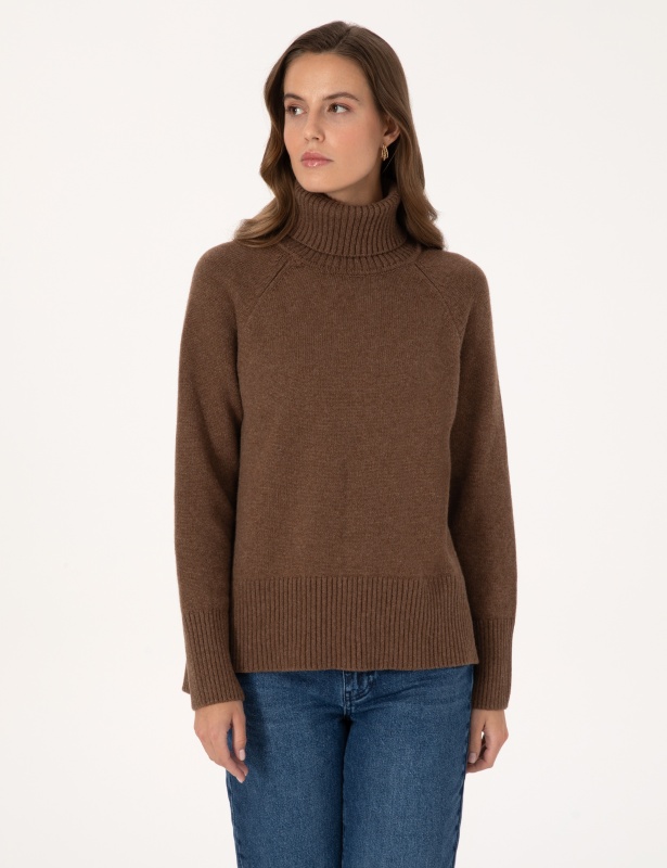 Свитер из шерсти с добавлением шелка - G022SZ0TK0DANYA Кофта жен. (VR029, XL)