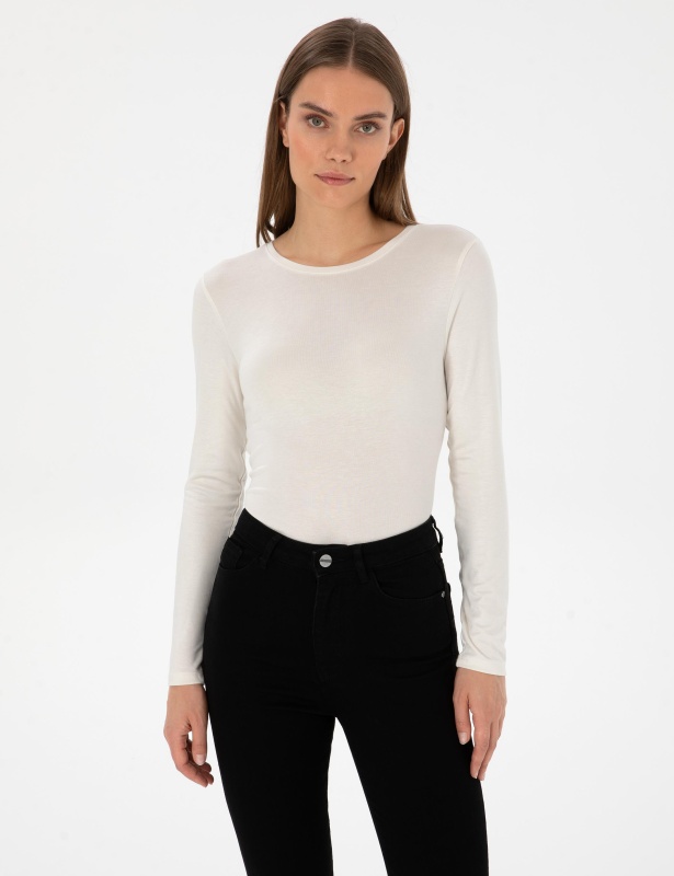 Лонгслив базовый - G022SZ0110SEMUSE Футболка жен. (VR019, XS)