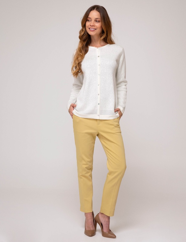 Брюки укороченные зауженные - G022SZ0030BEST Брюки жен. (VR015, 48)