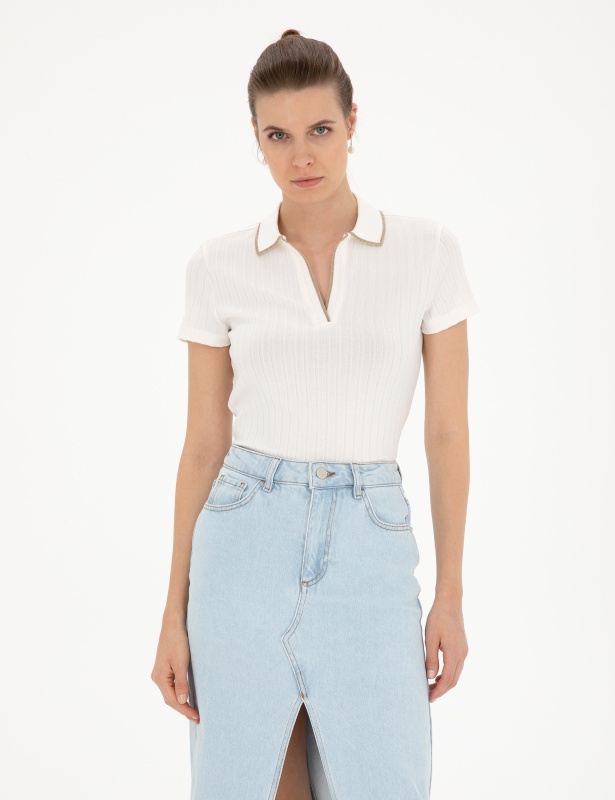 Футболка-поло трикотажная - G022SZ0110RINO Футболка жен. (VR019, 2XS)