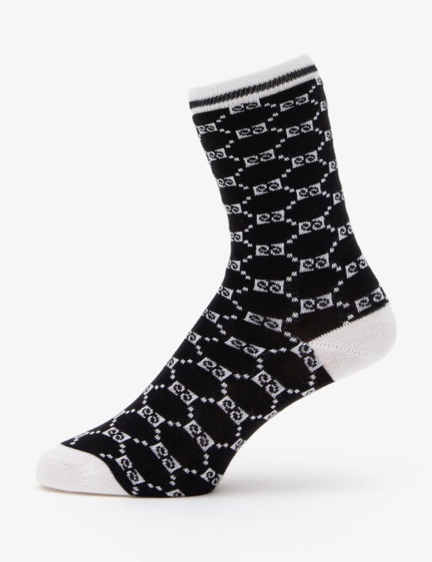 Носки высокие с узором - A022SZ013SKTSK24YENILOGOLUSKT Носки жен. (VR046, 36_40)