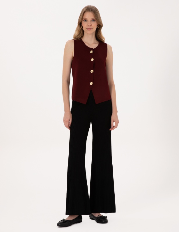 Брюки на резинке широкие - G022SZ0TP0GESSI_P Брюки спорт. жен. (VR046, M)