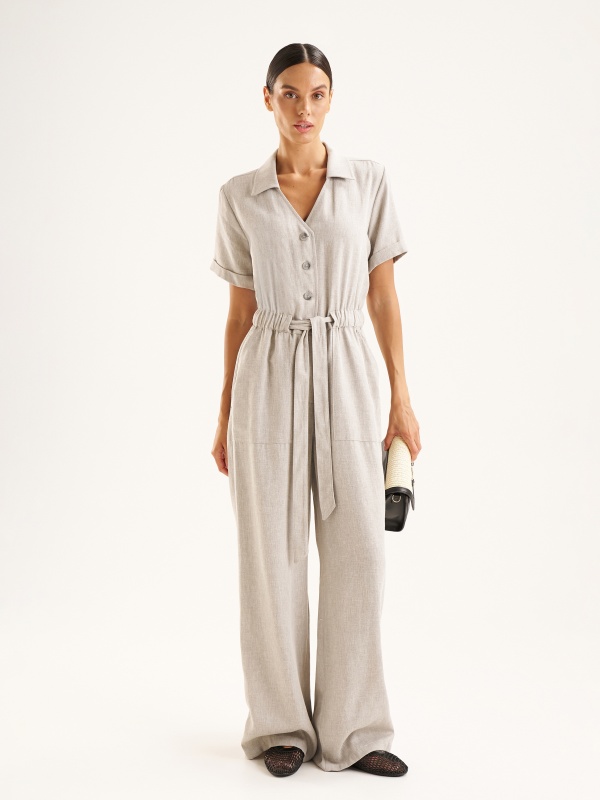 Комбинезон с добавлением льна - G022SZ0320NOME Платье жен. (VR024, 32)