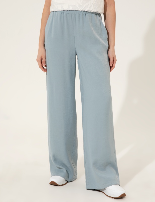 Брюки широкие с вискозой - G022SZ0780PAREMI-P Брюки жен. (VR152, 40)