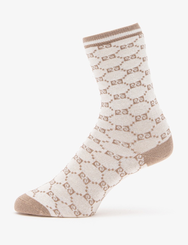 Носки высокие с узором - A022SZ013SKTSK24YENILOGOLUSKT Носки жен. (VR019, 36_40)