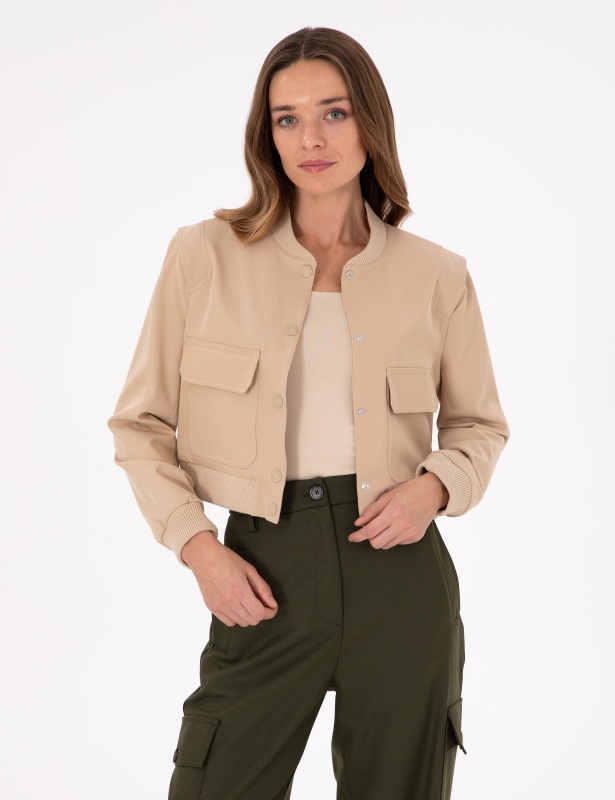 Бомбер трикотажный - G022SZ0020GAMER_C Пиджак жен. (VR011, 36)