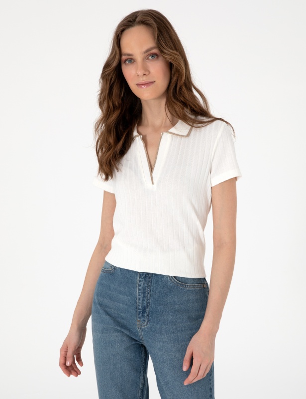 Футболка-поло трикотажная - G022SZ0110RINO25Y Футболка жен. (VR019, XS)