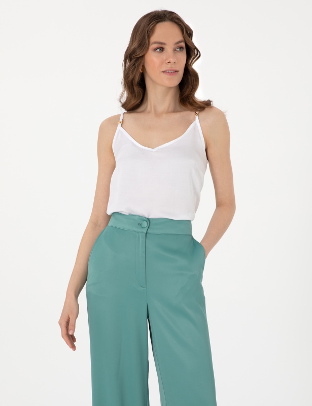 Топ с декоративной деталью - G022SZ0040NESSA Сорочка жен. (VR013, 36)