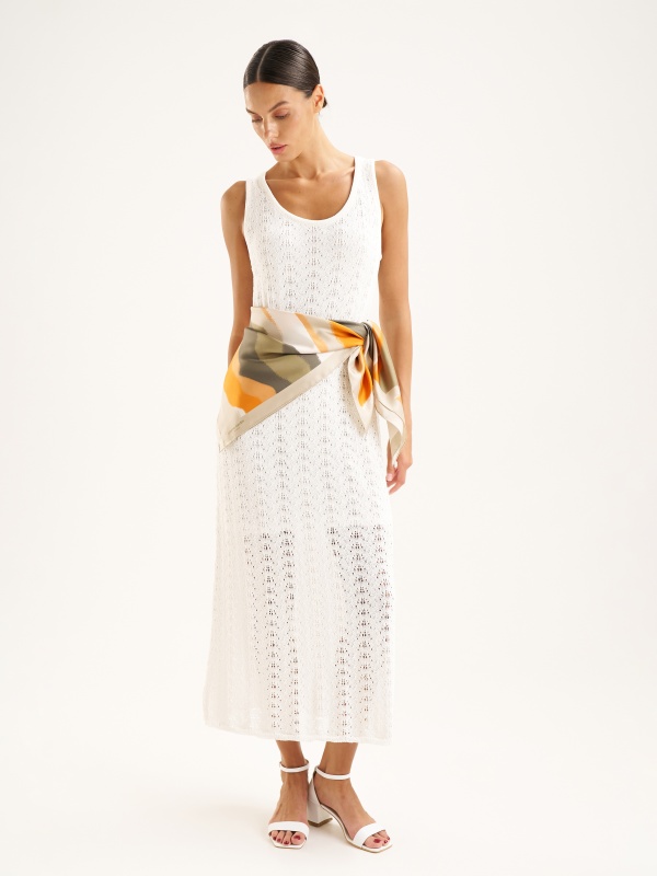 Платье миди ажурное - G022SZ0TE0BERT_EL Платье жен. (VR013, S)