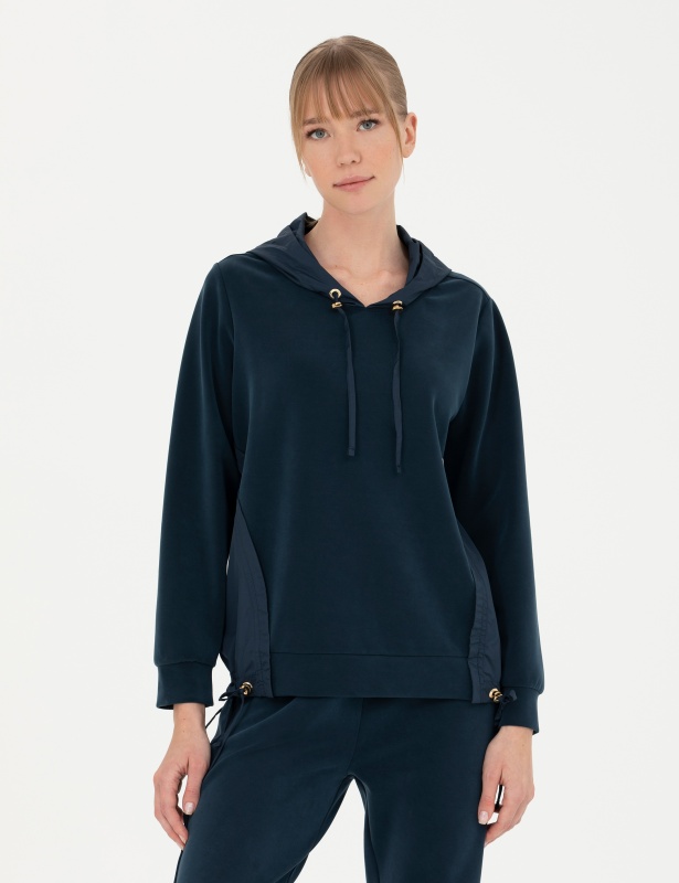 Худи на кулиске - G022SZ0820SARS-S-23K Толстовка жен. (VR033, XS)