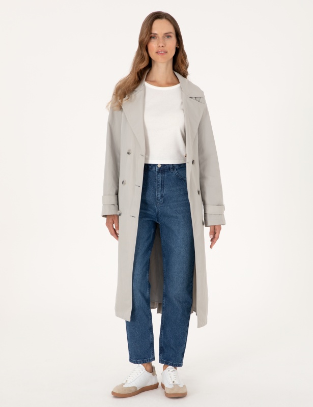 Плащ классический двубортный - G022SZ0KS0LUKCA Куртка жен. (VR024, 40)