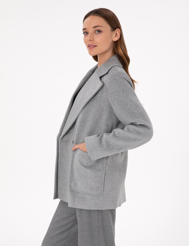 Пальто укороченное с добавлением шерсти - G022SZ0KS0MARANO Куртка жен. (VR024, 42)