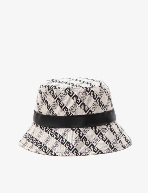 Панама с монограммой бренда - A022SZ0640KADALABUCKET_SK24 Шапка жен. (VR011)