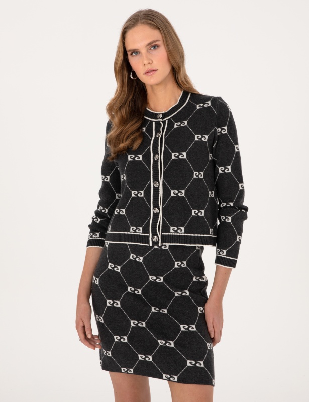 Кардиган на пуговицах с узором - G022SZ0TH0LENAR_H Кардиган жен. (VR006, M)