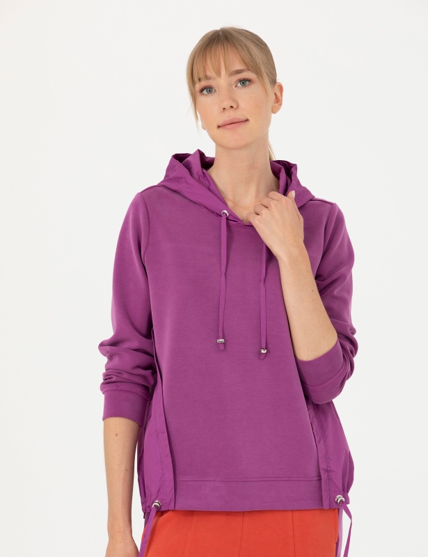 Худи на кулиске - G022SZ0820SARS-S-23K Толстовка жен. (VR037, S)