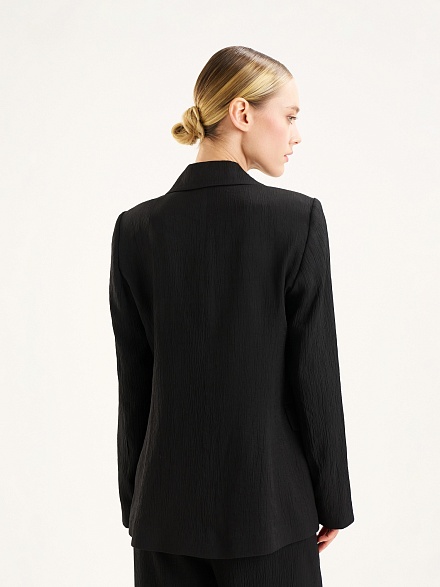 Пиджак однобортный из жатой ткани - G022SZ0020C_RISTA_R Пиджак жен. (VR046, 36)