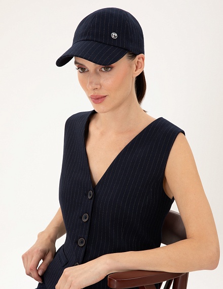 Бейсболка в полоску - A022SZ0640GHORAWCAP_SK24 Шапка жен. (VR033)