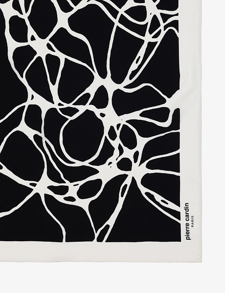 Платок шелковый с принтом - A022SZ09393OSHOROV Шарф жен. (VR013)