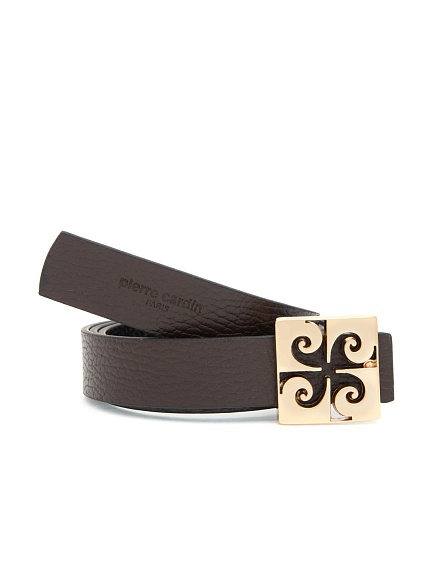 Ремень кожаный двухсторонний - A022SZ016KLSSK25_131_LT Ремень жен. (VR046, 90)