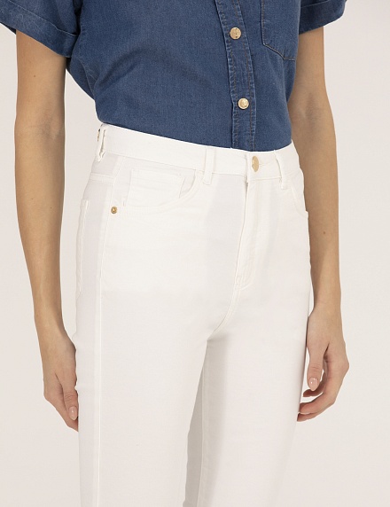 Джинсы укороченные зауженные - G022SZ0780DERIN-23Y Брюки жен. (VR019, 44)