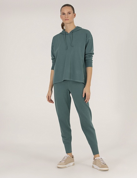 Брюки трикотажные зауженные - G022SZ0TP0ADEN-P Брюки спорт. жен. (VR154, S)