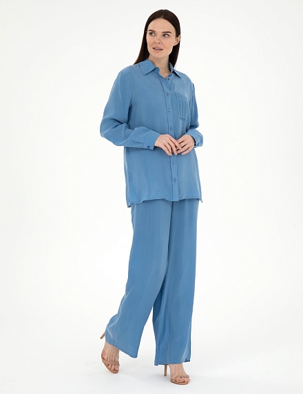 Брюки на резинке широкие - G022SZ0780PARENSO_P_25Y Брюки жен. (VR028, 34)